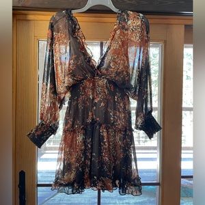 Lovestitch long sleeve midi dress